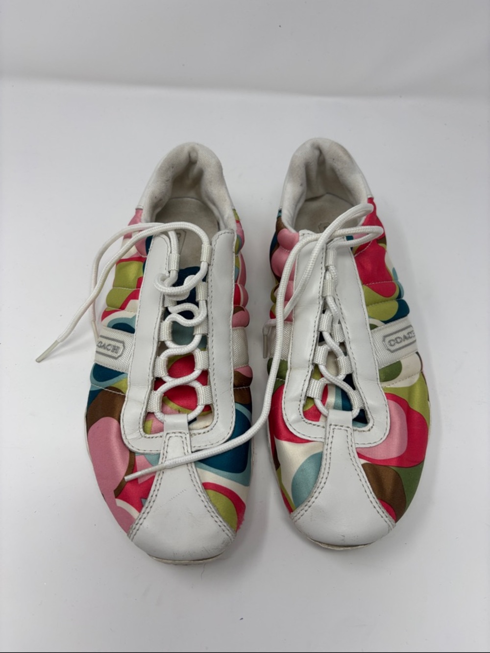Coach | Multicolor Bubble Slip-On Sneakers with White Trim kirby 7.5M 7.5 M